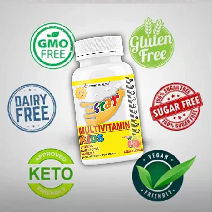 Immunescience Multivitamin for kids 60 Tablets