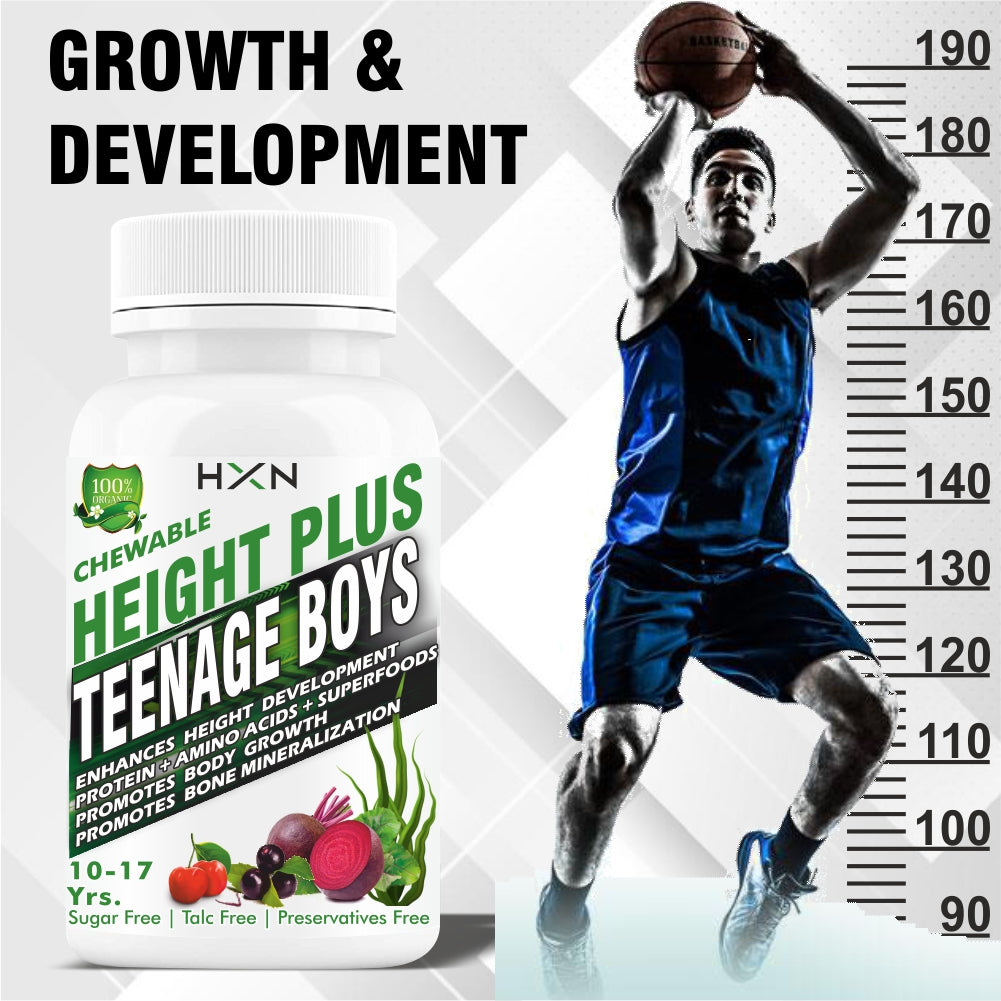 HXN Height Increase Medicine For Boys 60 Tablets