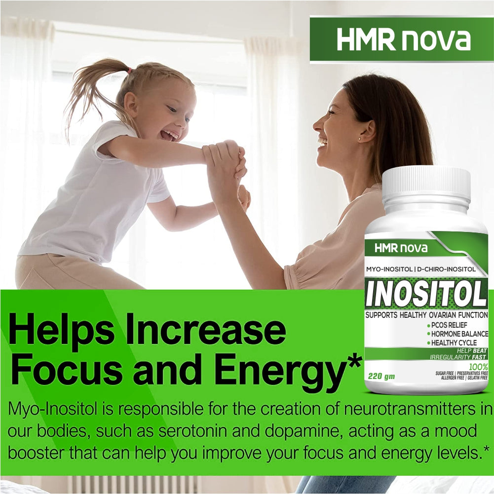 HMR NOVA Inositol Supplement 4000mg 220gm Powder