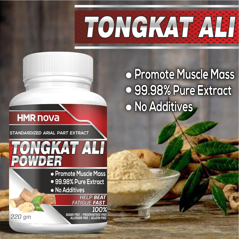 HMR NOVA Tongkat Ali Root 220gm Powder