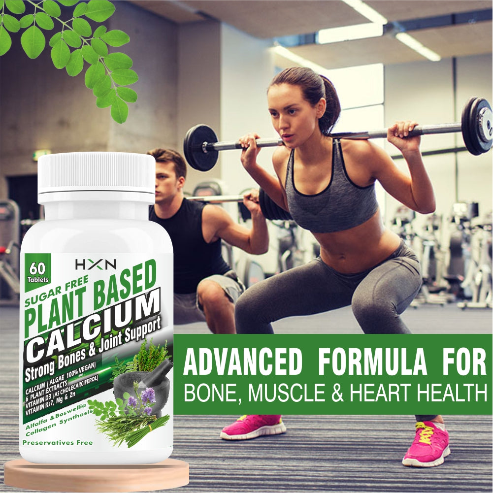 HXN Calcium Tablets For Men Women 60 Tablets