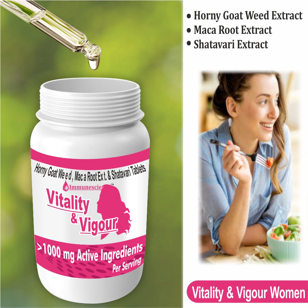 Immunescience Energy booster for women 60 Tablets