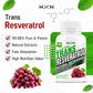 HXN Resveratrol 500mg Supplements With Grape Seed Extract, Quercetin 60 Tablets