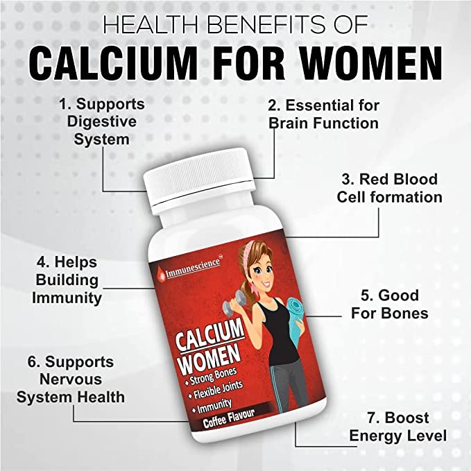 IMMUNESCIENCE Calcium for women 60 Tablets