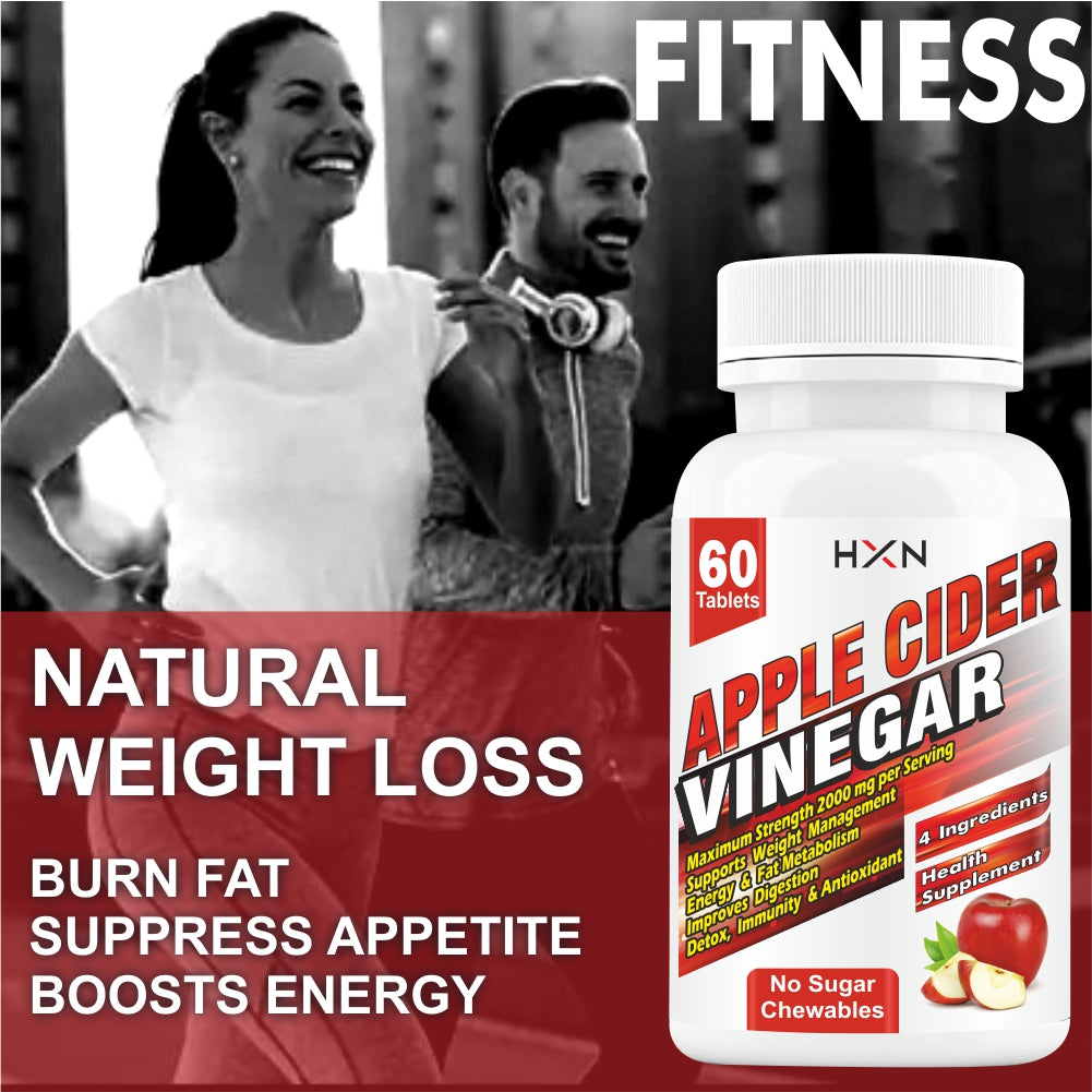 HXN Apple Cider Vinegar 60 Tablets