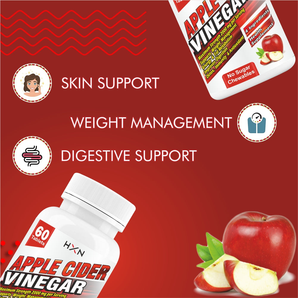 HXN Apple Cider Vinegar 60 Tablets