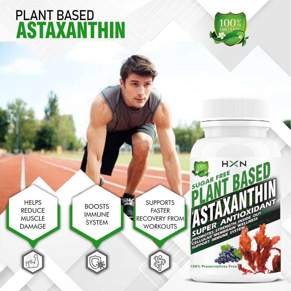 HXN Astaxanthin 6mg 60 Tablets