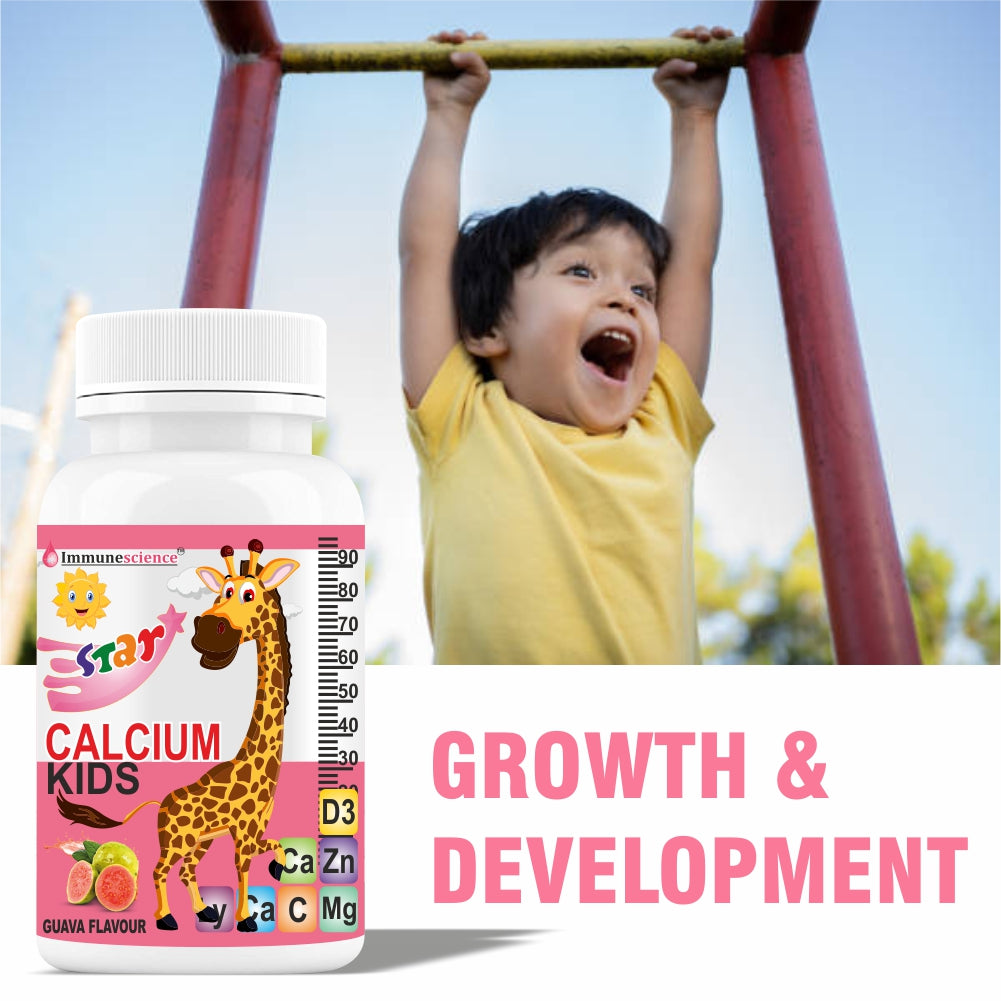 Immunescience Calcium For Kids 120 Tablets