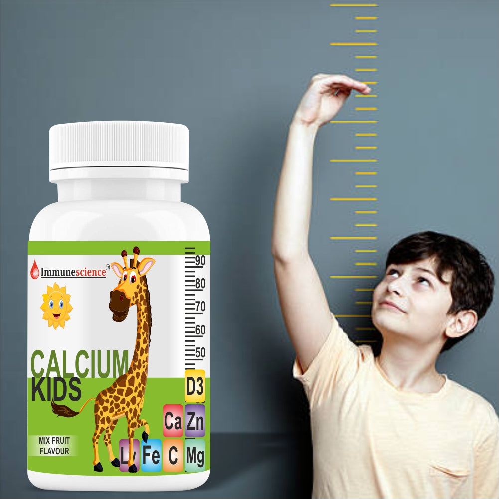 Immunescience Calcium For Kids 120 Tablets