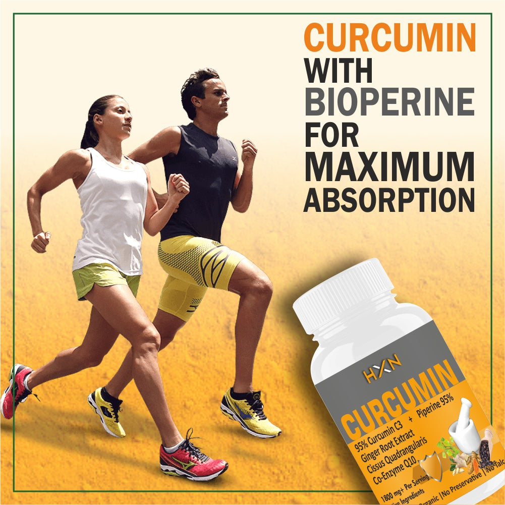 HXN Curcumin Supplements Tablets 60 Tablets