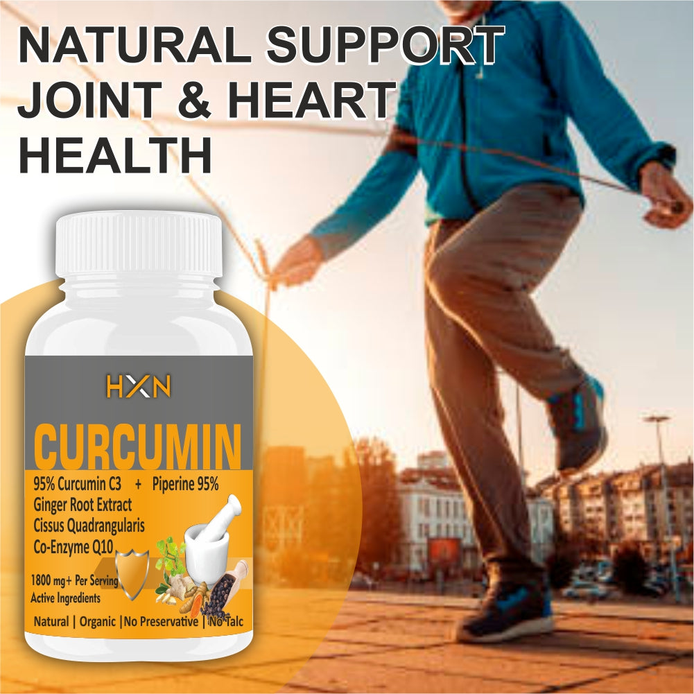 HXN Curcumin Supplements Tablets 60 Tablets