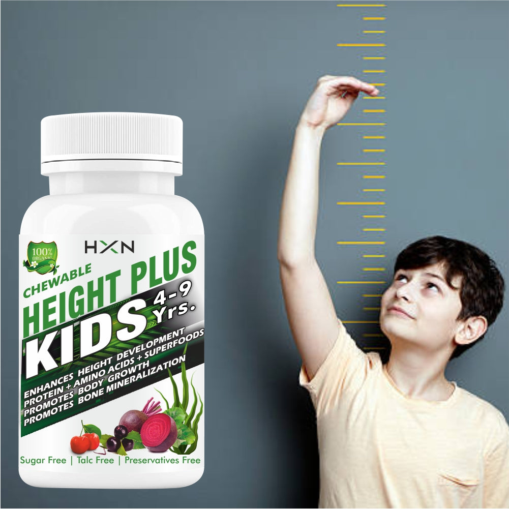 HXN Height Increase Medicine For Kids 60 Tablets