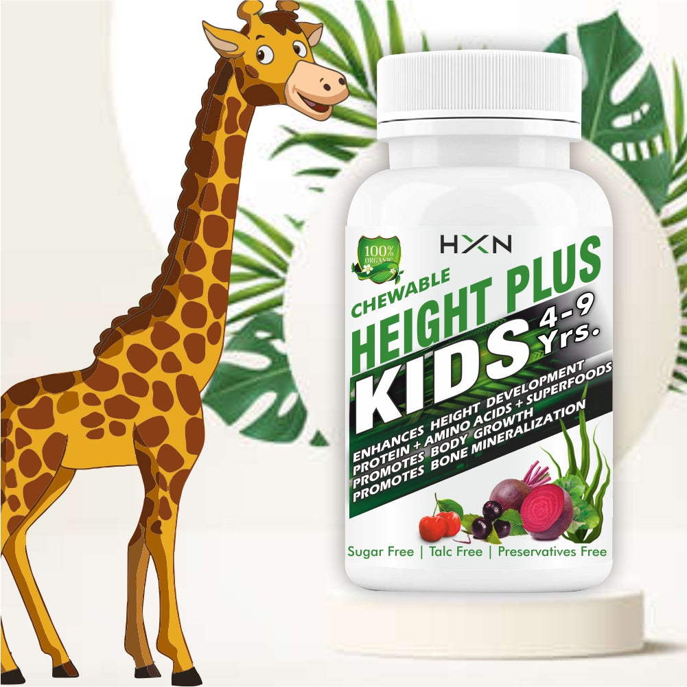 HXN Height Increase Medicine For Kids 60 Tablets