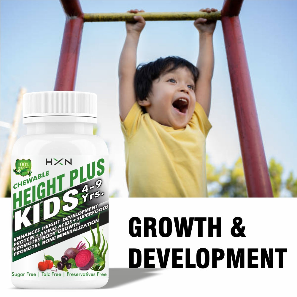 HXN Height Increase Medicine For Kids 60 Tablets