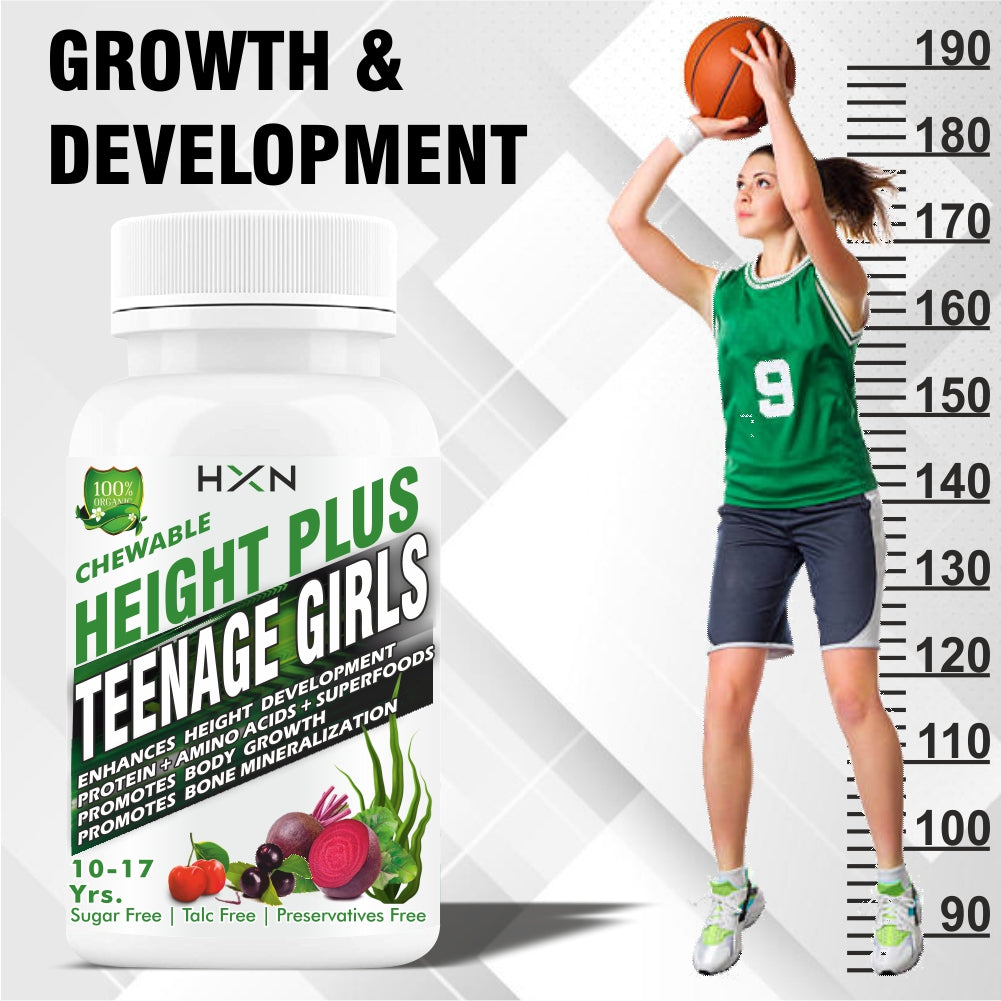 HXN Height Increase For Girls 120 Tablets