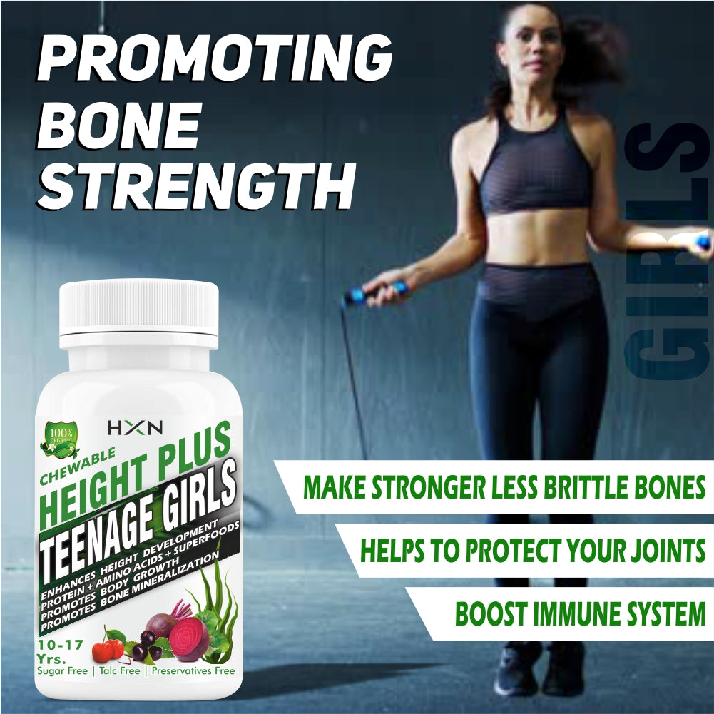 HXN Height Increase For Girls 120 Tablets