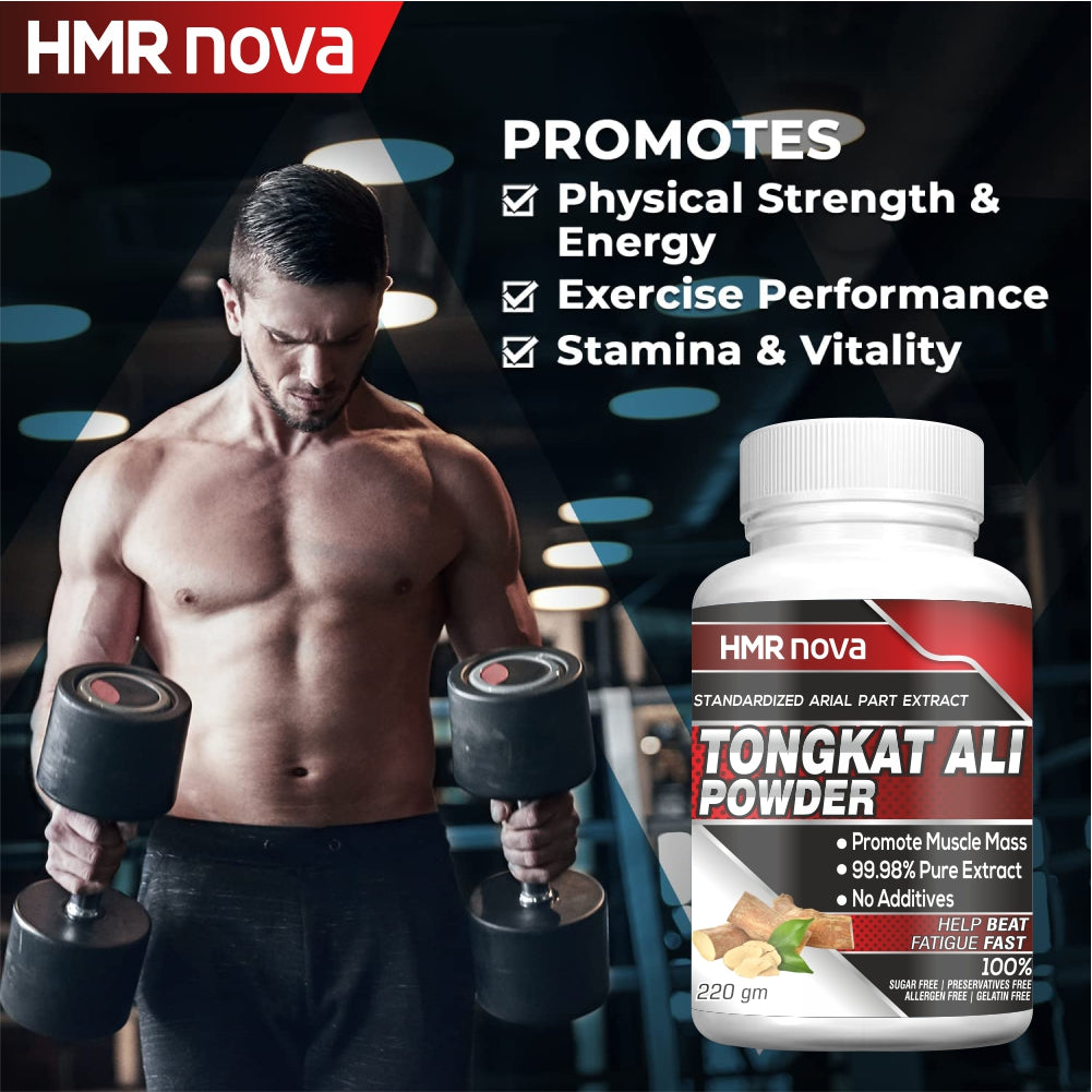 HMR NOVA Tongkat Ali Root 220gm Powder