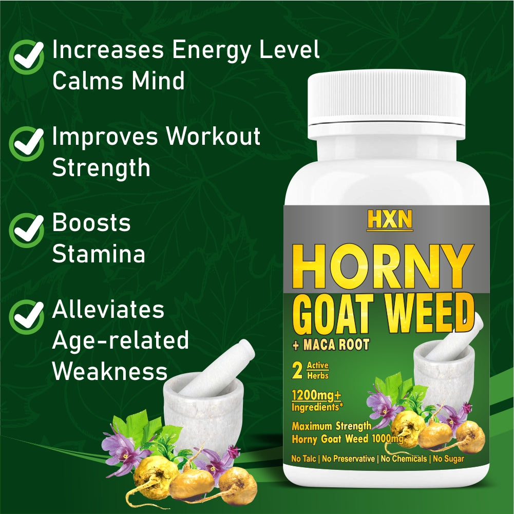 HXN Horny Goat Weed 60 Tablets