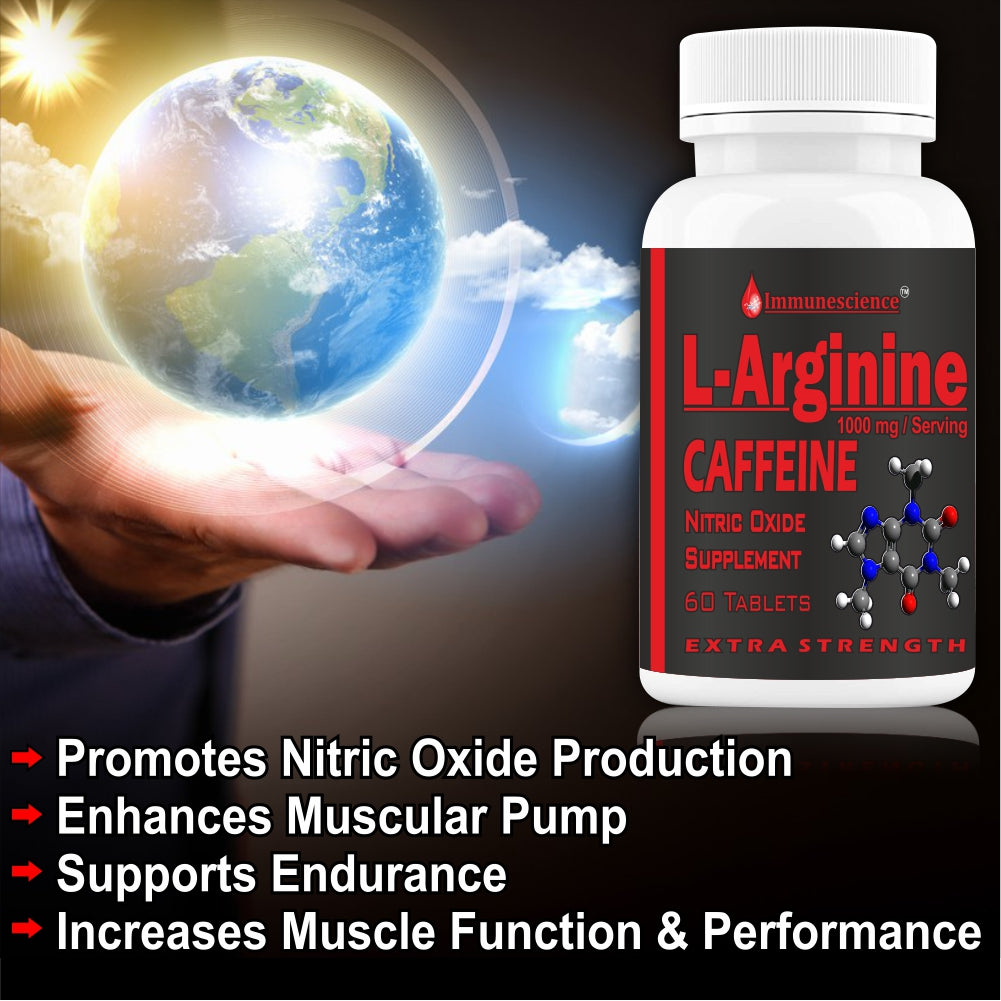 Immunescience l arginine 60 Tablets