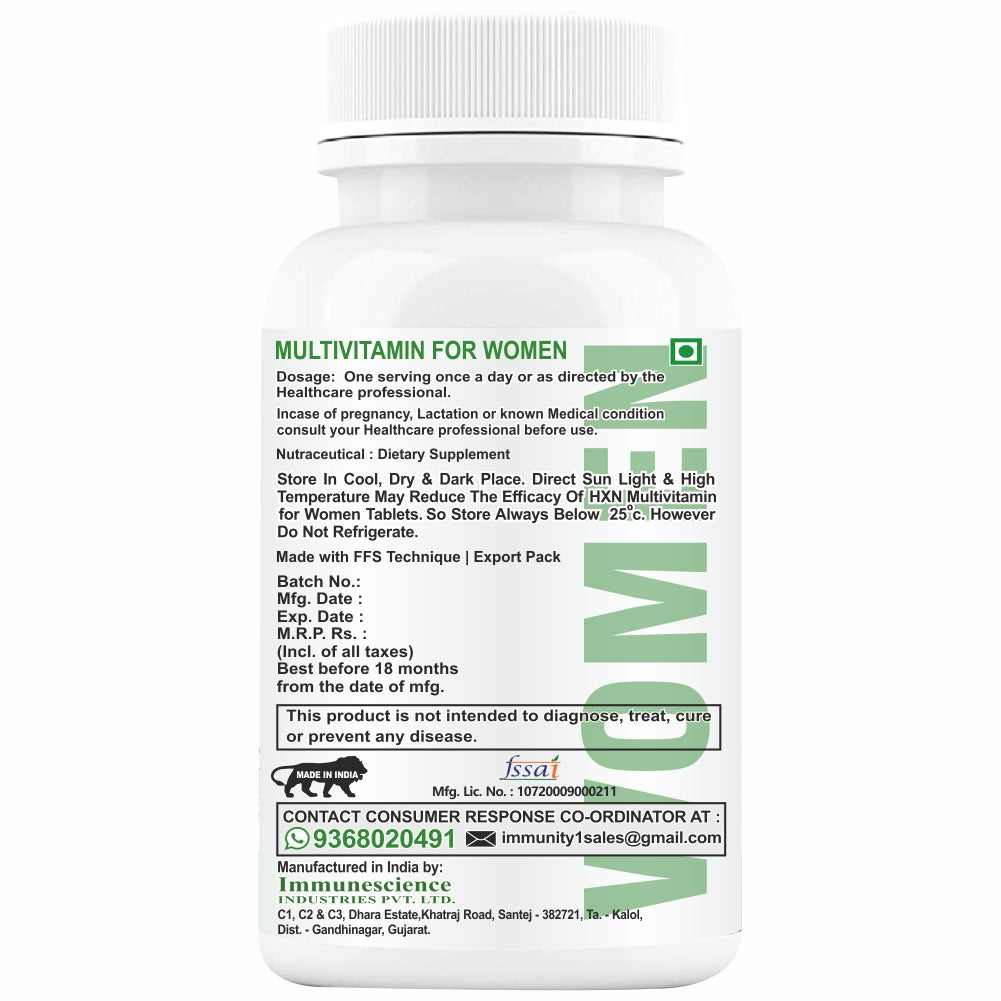 HXN Multivitamin For Women 60 Tablets