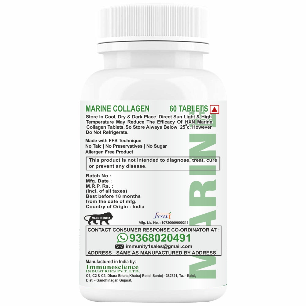 HXN Marine Collagen 120 Tablets