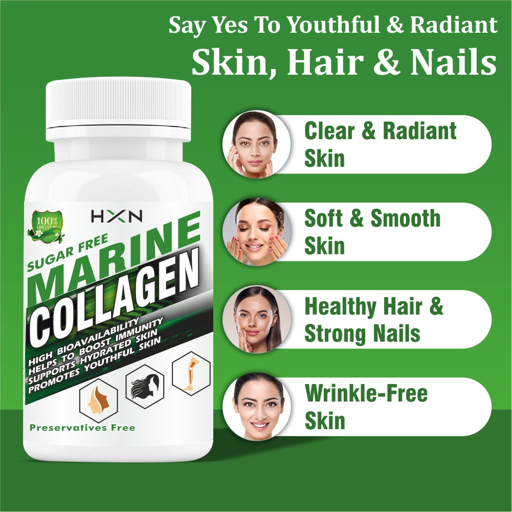 HXN Marine Collagen 120 Tablets