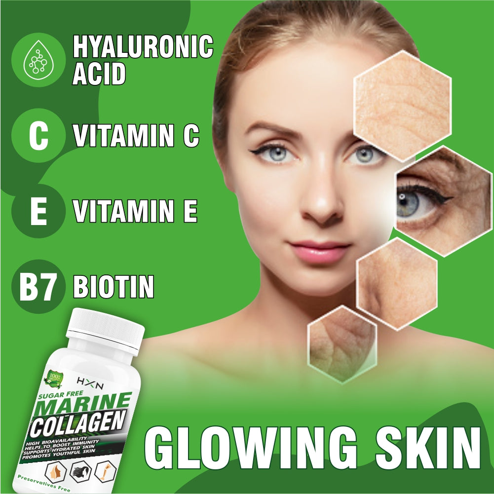 HXN Marine Collagen 60 Tablets