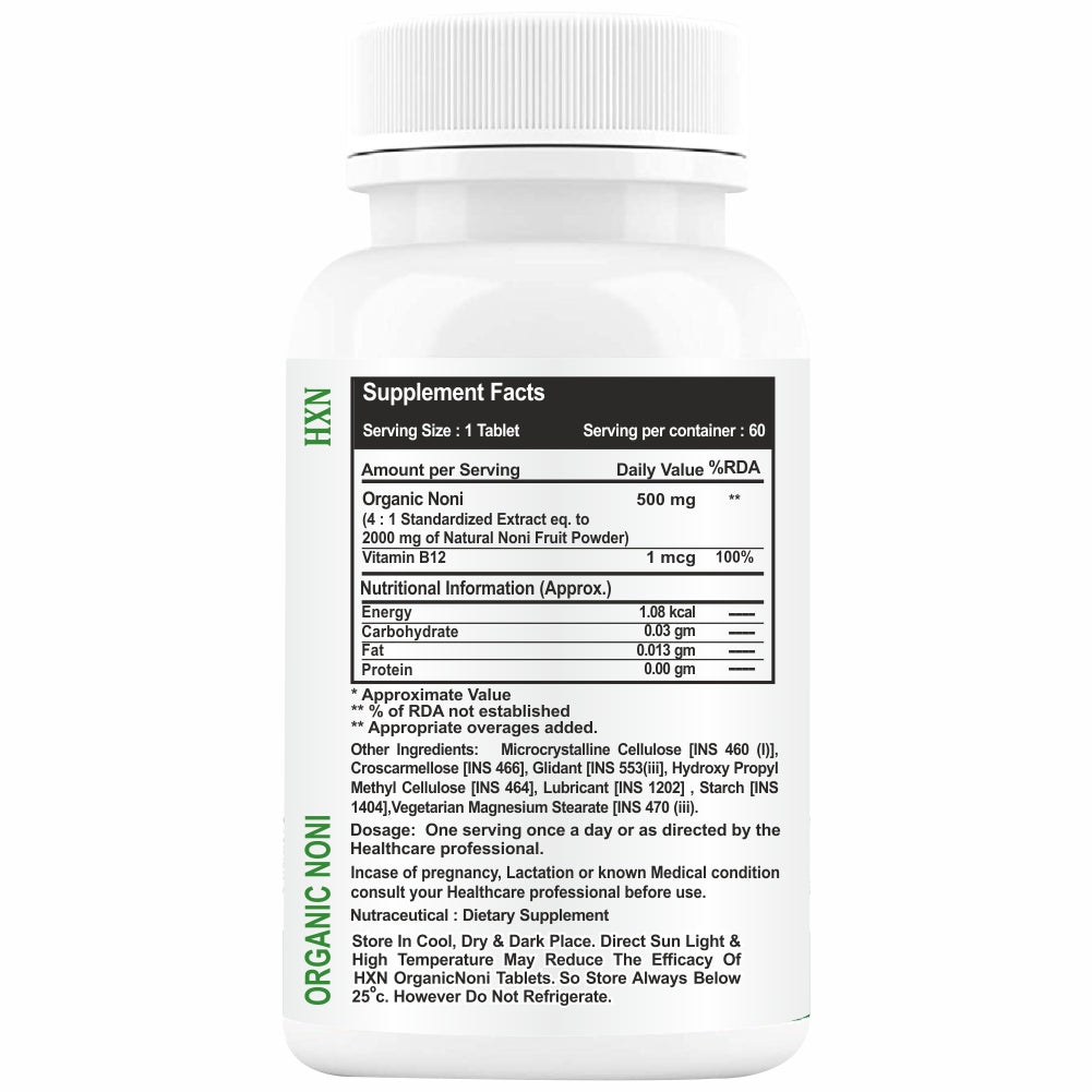 HXN Noni Extract Tablets - 60 Tablet