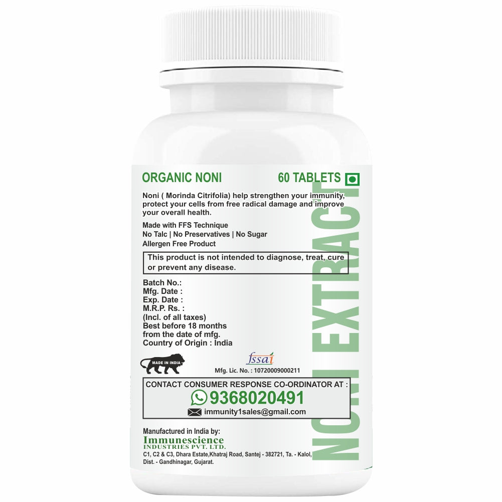 HXN Noni Extract Tablets - 60 Tablet