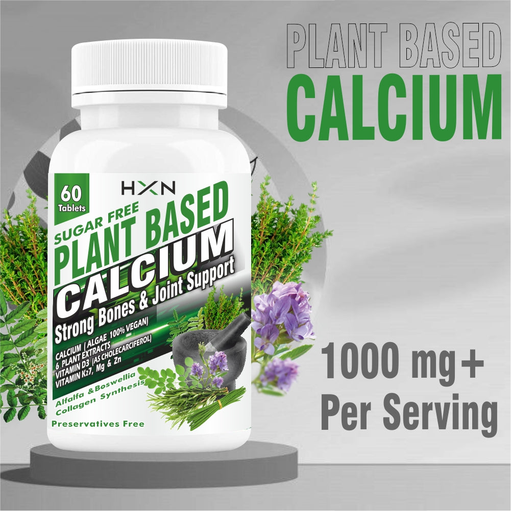 HXN Calcium Tablets For Men Women 60 Tablets
