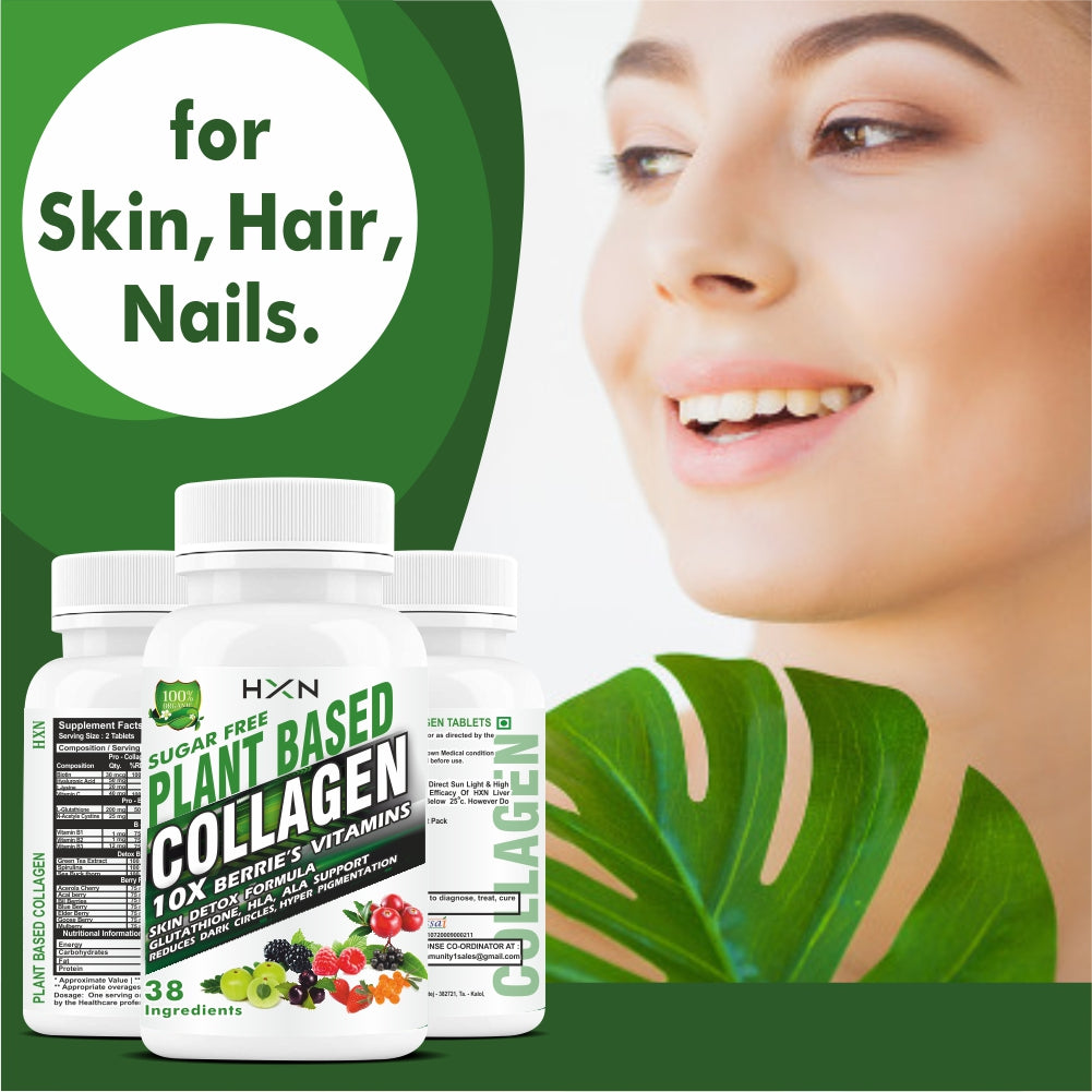 HXN Collagen Tablets For Women 60 Tablets