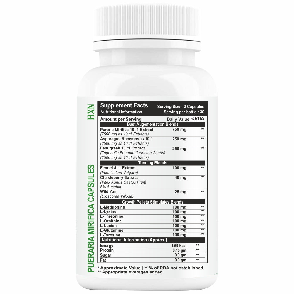 HXN Weight Gainer For Women 60 Tablets