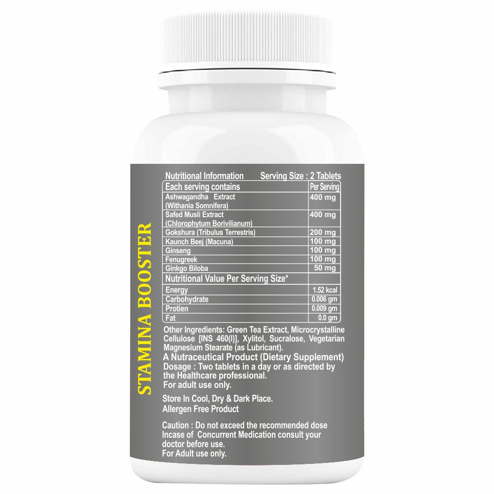 Immunescience Stamina Booster for men 120 Tablets