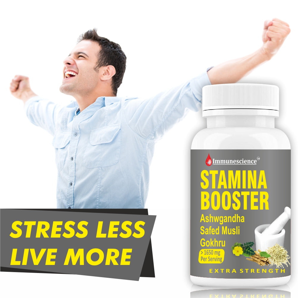 Immunescience Stamina Booster for men 60 Tablets