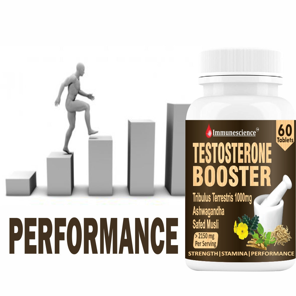 Immunescience Testosterone Booster for men 60 Tablets