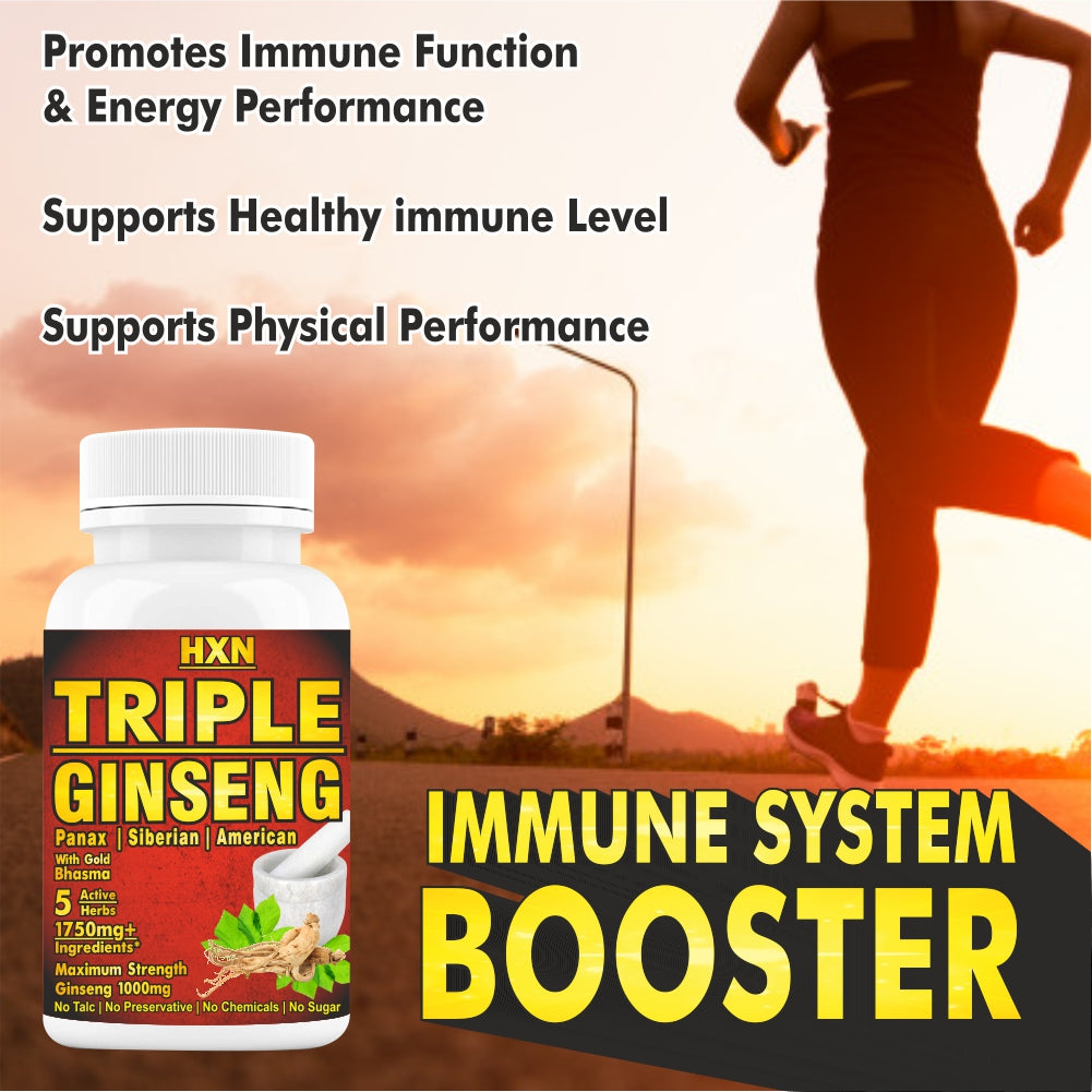 HXN Ginseng Tablets For Men 60 Tablets