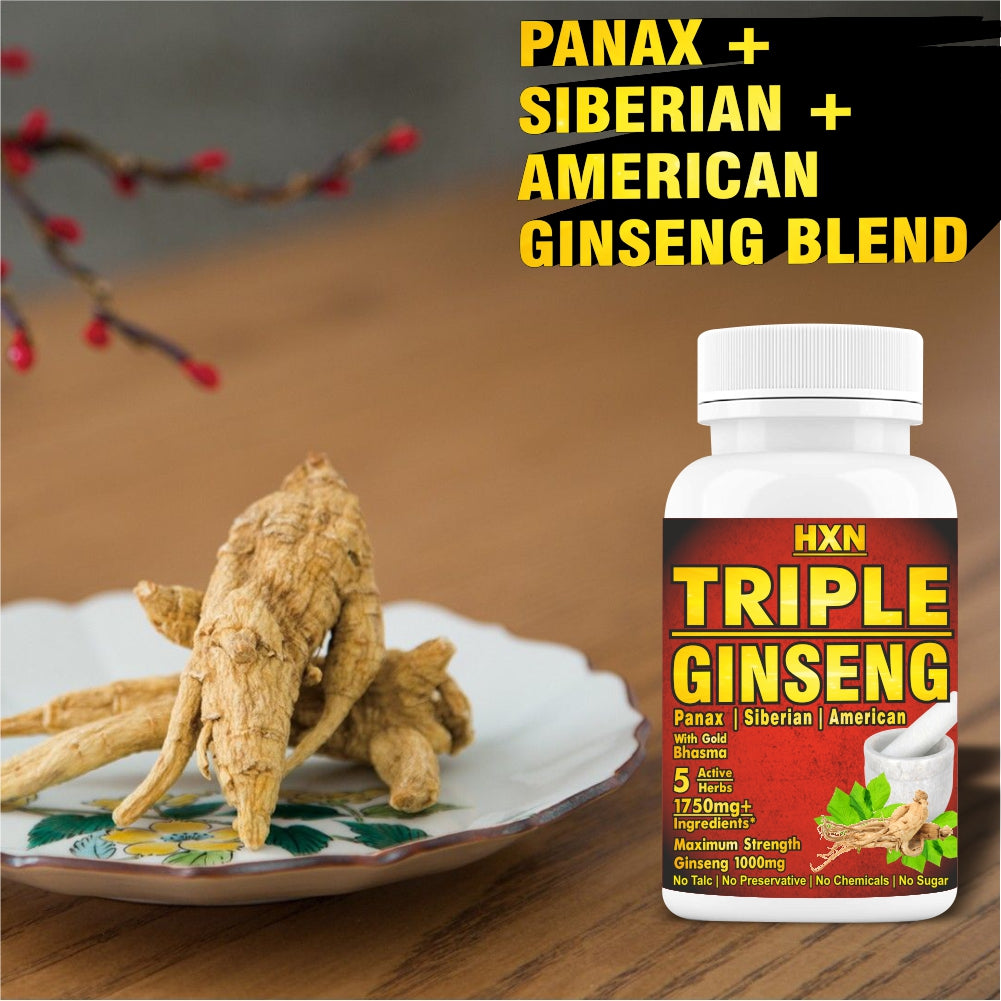 HXN Ginseng Tablets For Men 60 Tablets