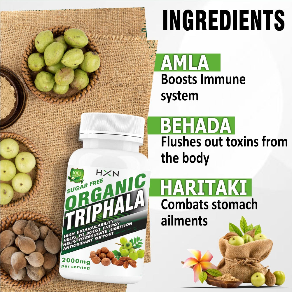 HXN Triphala Powder 60 Tablet