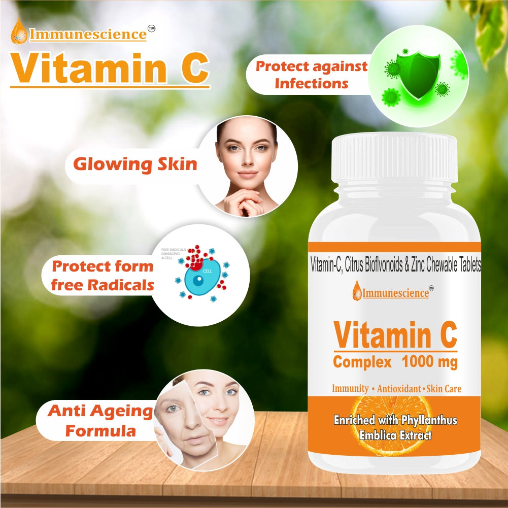 Immunescience Vitamin C 60 Tablets