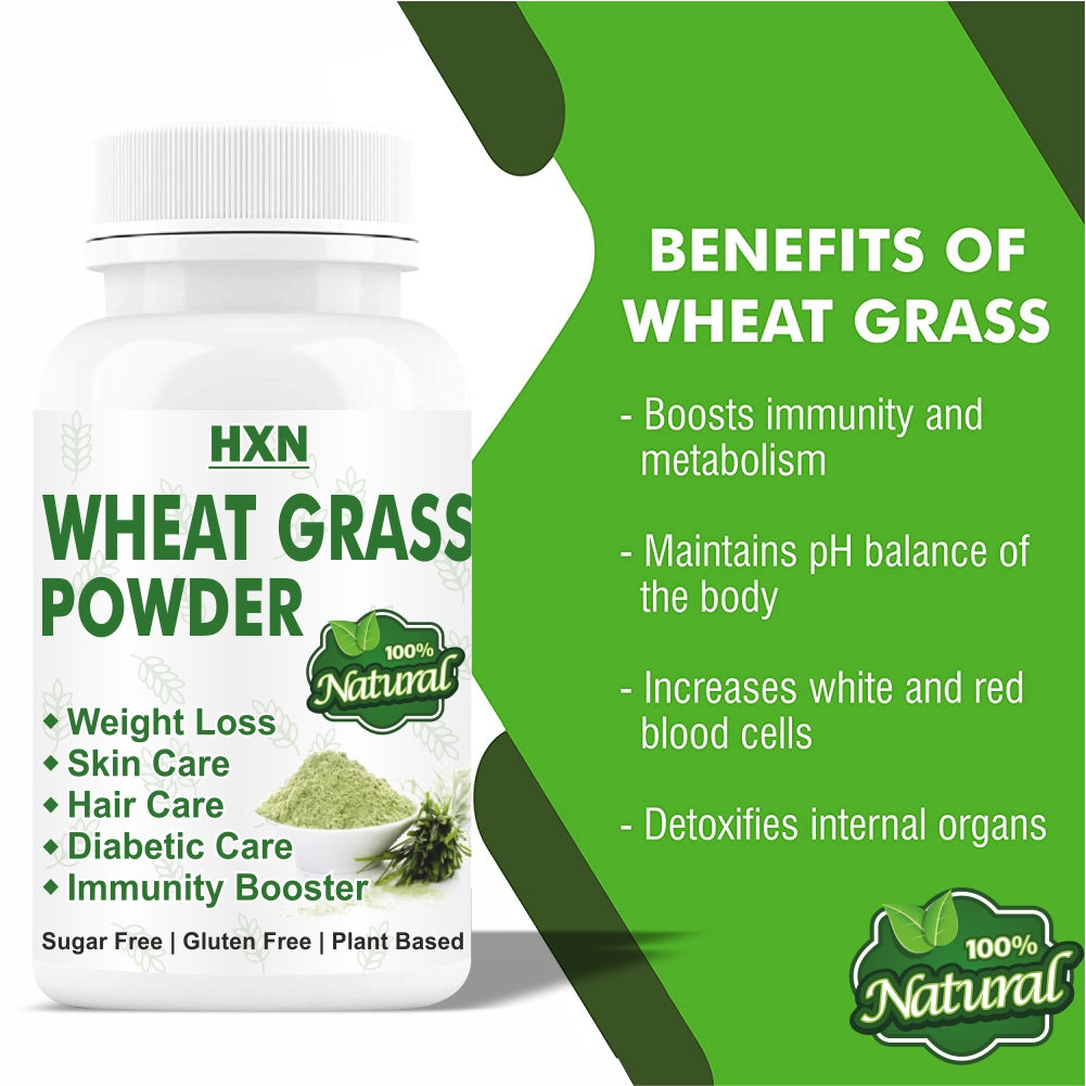 HXN Wheat grass Powder 100gm