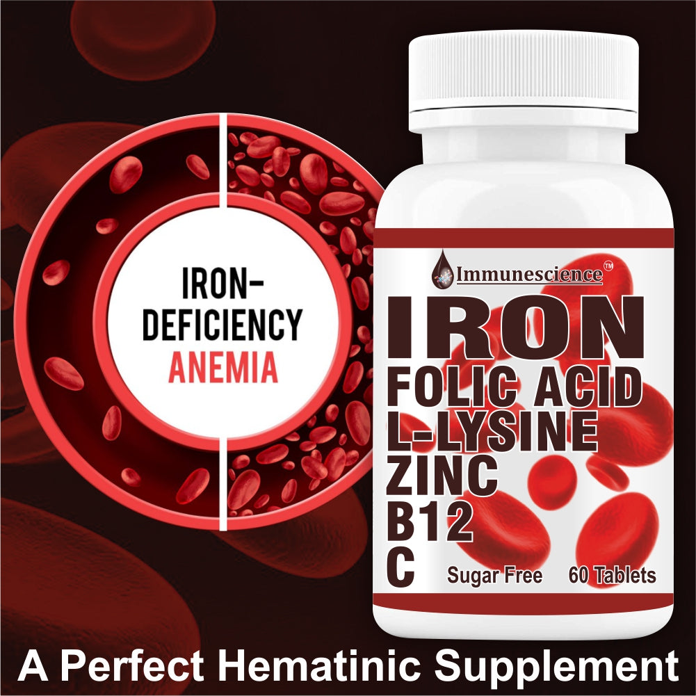 IMMUNESCIENCE Iron for women 120 Tablets
