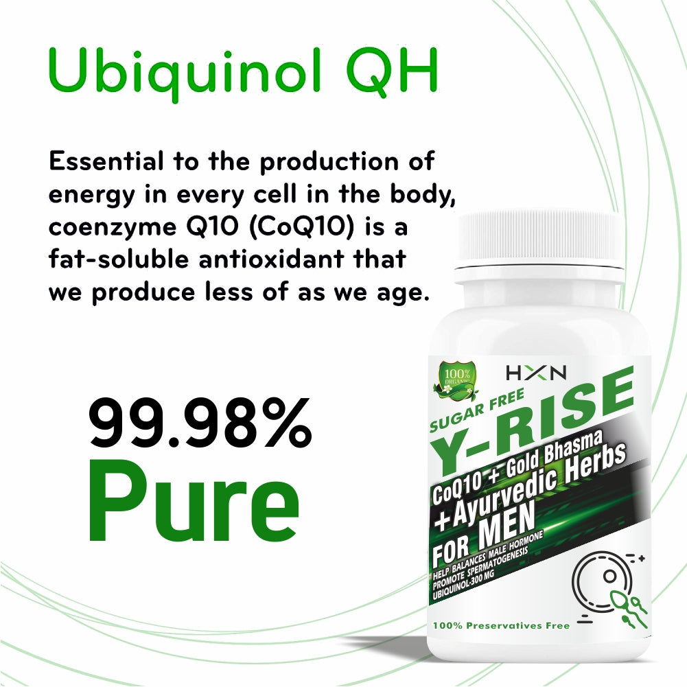 HXN Coq10 Supplement For Men 30 Tablets