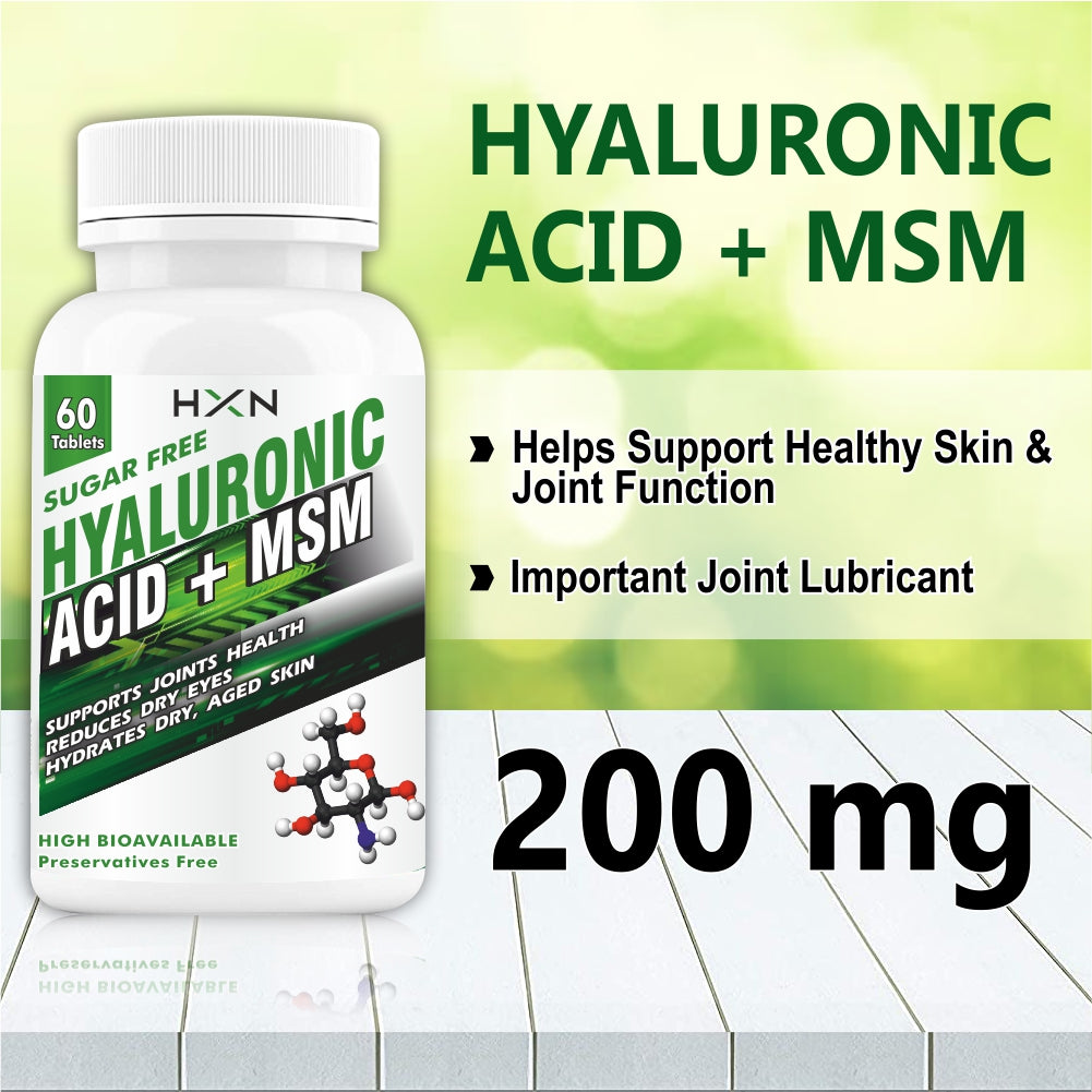 HXN Hyaluronic Acid 60 Tablets
