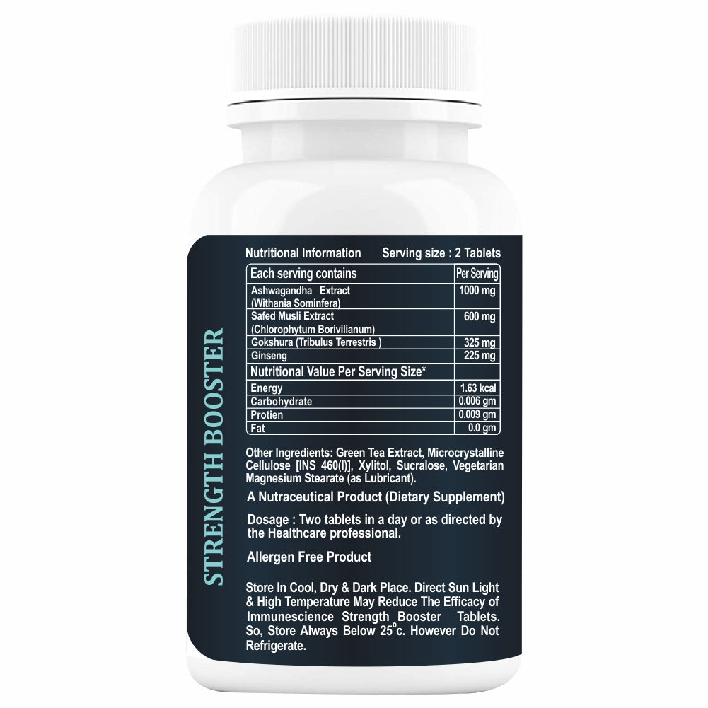 Immunescience Stamina Booster for men 60 Tablets